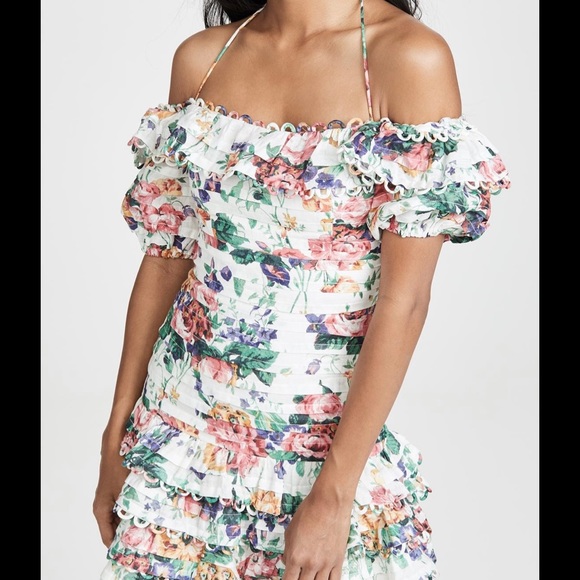 NEW Zimmerman allow pin tuck short dress; size 3 - Picture 2 of 3